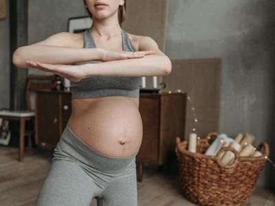 Gentle hand movements during yoga session